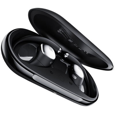 Casti wireless QCY Crossky R70, Hi-Res Audio, IPX5, negru