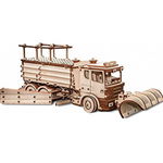 Puzzle 3D Eco Wood Art Snowtruck, 417 piese