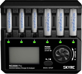 Incarcator Skyrc Nc2500 Profesional pentru baterii AA/AAA., SkyRC