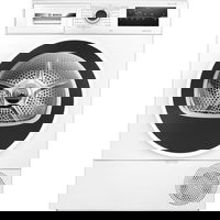 BOSCH Uscator de rufe Bosch WTH85209BY, Pompa de caldura, 8 kg, 15 programe, AutoDry Technology, AntiVibration, Filtru EasyClean, Clasa D, Alb, BOSCH