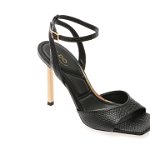 Sandale elegante ALDO negre, 13743852, din piele naturala, Aldo