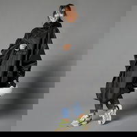 Poncho Ploaie Ciclism în Oraş 100 Negru 