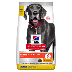 Hrana uscata caini, Hill's Science Plan Canine Adult Perfect Digestion Large Breed, 14 kg, Hills Hrana uscata caini, Hill's Science Plan Canine Adult Perfect Digestion Large Breed, 14 kg, Hills