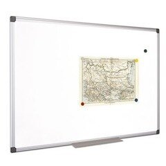 Tabla magnetica cu rama din aluminiu Bi-Office - 60x90 cm