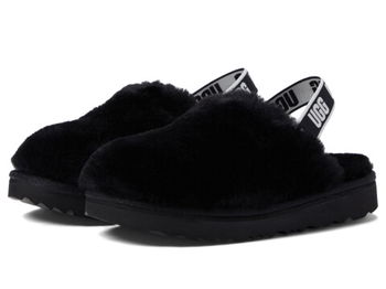 Incaltaminte Fete UGG Kids Fluff Yeah Clog (ToddlerLittle Kid) Black, UGG Kids