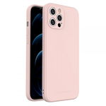 Husa Spate Silicon Wozinsky Compatibil Cu iPhone 12 Pro Max, Silicon Soft, Protectie La Camera, Roz