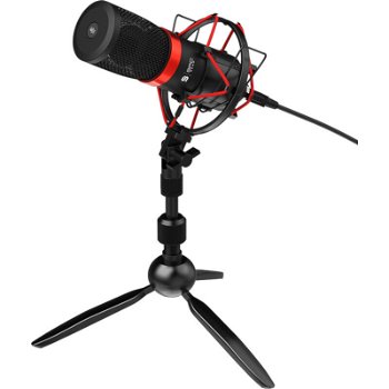 Microfon streaming SPC Gear SM950T, tripod, popfilter, shockmount, USB