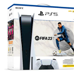 Consola Sony PlayStation 5 (PS5), 825GB, Disc Edition (Alb) + FIFA 23