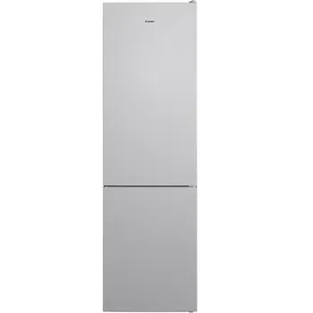 Combina frigorifica CANDY CCE4T620ES, No Frost, 377 l, H 200 cm, Clasa E, Wi-Fi, argintiu