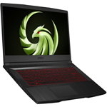 Laptop Gaming MSI Bravo 15 A4DDR AMD Ryzen 5 4600H 256GB SSD 8GB AMD Radeon RX 5300M 3GB FullHD Tast. ilum. Black 9s7-16wk12-291