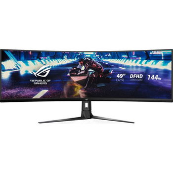 Monitor LED Gaming Curbat ROG XG49VQ 49 inch 4ms Black, ASUS