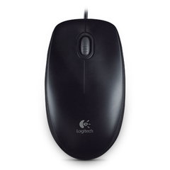 B100, Optical, Black, LOGITECH