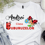 Tricou personalizat pentru absolvire  Grupa buburuzelor cu text sau poze ABS1024