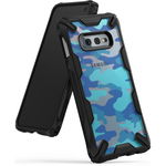 Husa Samsung Galaxy S10e Ringke FUSION X Design Albastru Camuflaj, 0