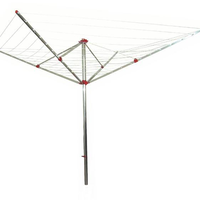 Toro Uscător de rufe pentru exterior 4 brațe, 50 m