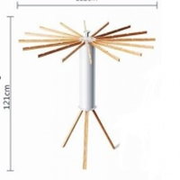 USCATOR DE RUFE , SUPORT HAINE ,PLIABIL, VERTICAL, GRI ,121 X 121 CM, IMK
