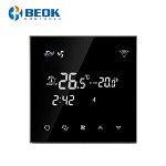 Termostat cu fir pentru aer conditionat BeOk TGT70WIFI-AC2, Aplicatia mobila Smart Life, Compatibil cu sisteme HVAC, BEOK