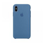 Husa Apple iPhone XS MAX, Silicon antisoc, Albastru, MyStyle