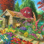 Puzzle KS Games - The Garden Shed, 1500 piese (22004), KS Games