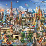 Educa Puzzle 2000 Europe Landmarks (017697) 