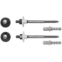 Duravit Starck Set fixare vas WC si bideu suspendat, alb