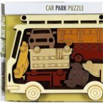 Puzzle lemn Safari 17 piese NEW, New Classic Toys, 2-3 ani +, New Classic Toys