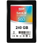 Silicon Power SSD Slim S60 240GB 2.5'' MLC, SATA III 6GB/s, 550/500 MB/s, 7mm