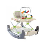 Premergator Sun Baby Pisicuta 011 cu functie de balansoar - Green Grey- EDIB01.011.1.11, Sun Baby