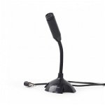desktop microphone MIC-D-02, black, Gembird