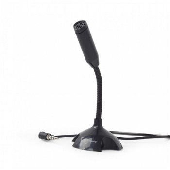 Microfon Gembird, USB 2.0, flexibil, Negru, MIC-DU-02