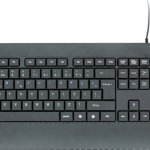 Tastatură Platinet K110 cu fir negru ES (PMK110B)