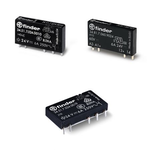 Releu electronic (SSR) - 1 ND (contact normal deschis), Releu electronic (SSR), 2 A - 230 V C.A., 24 V C.C., Finder