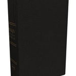 NKJV Study Bible, Premium Bonded Leather, Black, Red Letter Edition, Comfort Print: The Complete Resource for Studying God's Word - Thomas Nelson