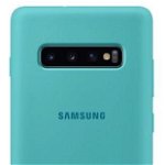 Samsung Protectie pentru spate Silicon Green pentru Galaxy S10 Plus