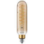 Bec LED vintage (decorativ) Classic Gold Giant T65, EyeComfort, E27, 7W (40W), 470 lm, lumina calda (1800K), dimabil, cu filament, 27.3x6.6cm, Philips
