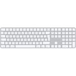 Magic Keyboard (2021) with Touch ID and Numeric Keypad Romanian Bluetooth Silver, Apple