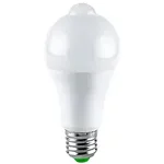 Bec LED cu senzor de miscare, 9W=75W, 750Lm, 6400K, lumina rece, model A60, SPIN