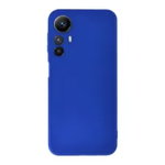 Husa Silicon compatibila Xiaomi 12 Lite, Soft Matt, Protectie Camera Foto, Albastru Deschis