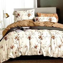 Lenjerie De Pat 2Pxxl Bumbac Finet 4 Piese Cearceaf Pat Clasic 220X230 Cearceaf Pilota 200X220 2 Fete Perna 50X70 Elv127