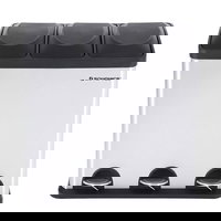 Cos de gunoi sortare deseuri, Inox, 54 L, 