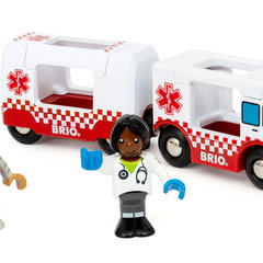 Ambulanta copii, BRIO, Multicolor
