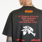 Tricou HERON PRESTON HP Museum Short Sleeve Tee Black/ Red, HERON PRESTON