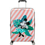 Troler AMERICAN TOURISTER Spinner Funlight Disney Minnie Miami Holiday, 67 cm, multicolor