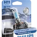 Bec Far Halogen Philips H11 White Vision Ultra