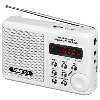 Radio Sencor SRD 215, alb