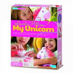 Set creativ DIY - Perna Unicorn, plastic, 4M, +5 ani