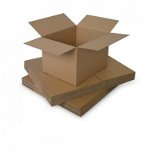 Cutie carton 220x170x180 mm, natur, 3 straturi CO3, 420 g/mp, 