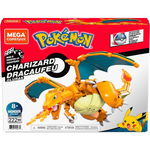 Set de constructie Pokemon Mega Construx - Charizard, 222 piese, Mattel