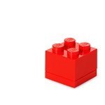 Mini cutie depozitare LEGO 2x2 rosu