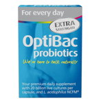 Probiotic zilnic Extra Forte Optibac, 30 capsule, natural, Optibac
